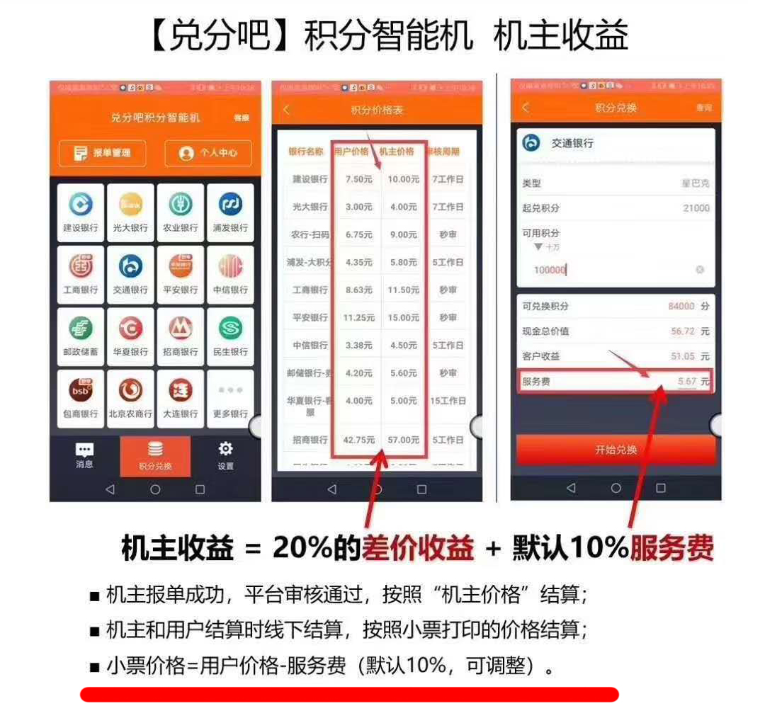 兑分吧智能机,支付行业赚钱利器