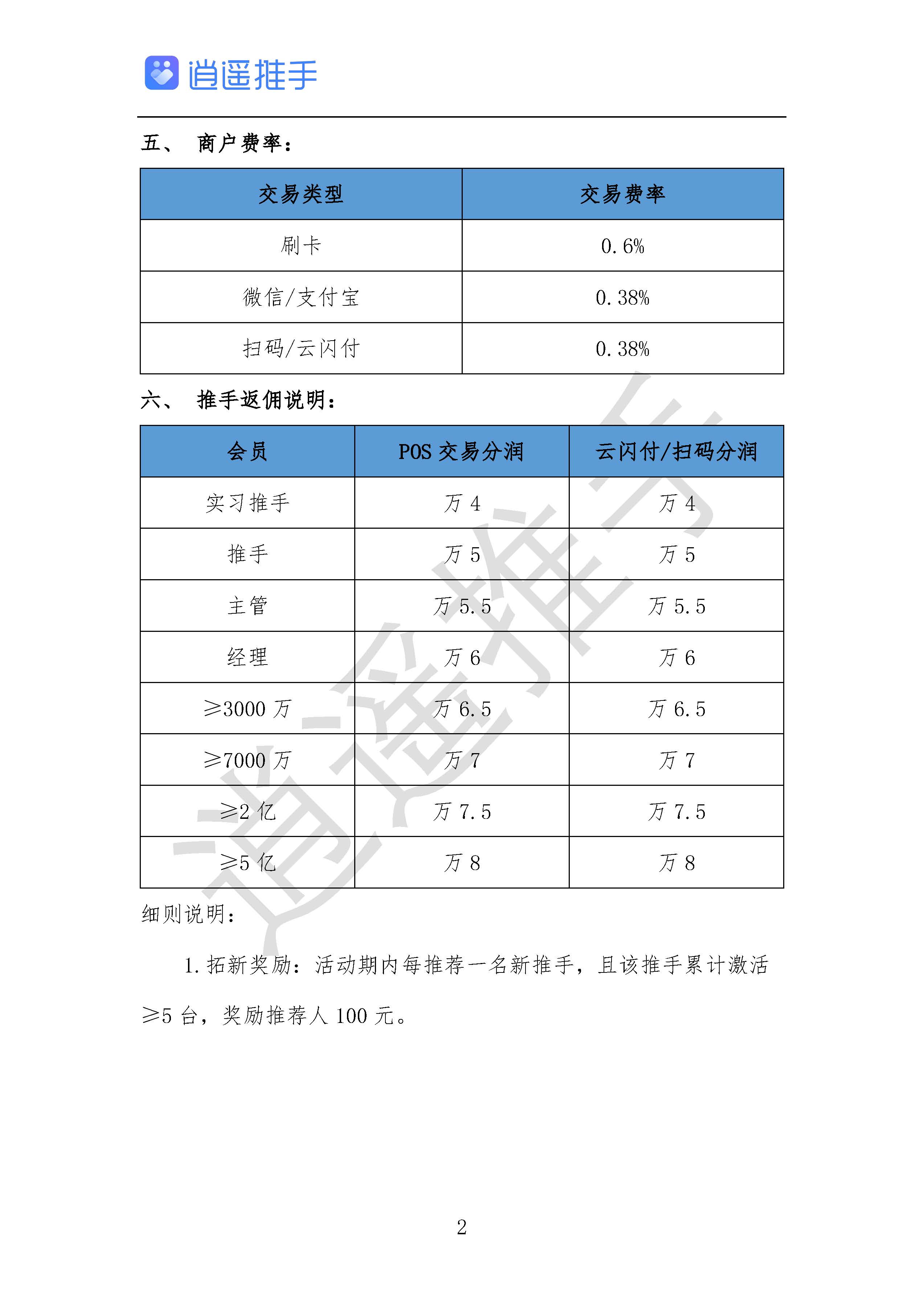 逍遥推手嘉联立刷电签版政策发布，1台起做代理