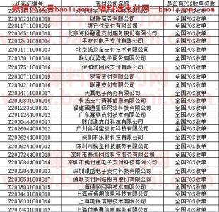 中国十大pos正规排行