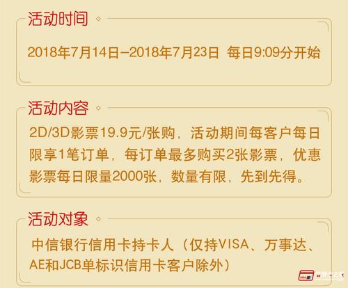 中信银行信用卡生日积分兑换